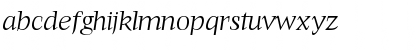 FrancoisLightItalic Regular Font