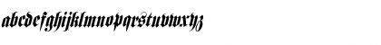 Frank Condensed Italic Font