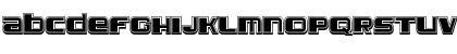 Leprosy 3D Filled Regular Font