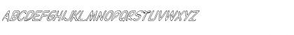 FZ BASIC 29 HOLLOW ITALIC Normal Font