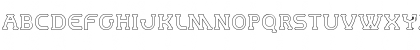 MastumHollow Regular Font