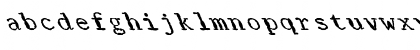 FZ DIGITAL 1 MANGLED LEFTY Normal Font