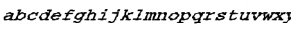 FZ DIGITAL 3 WAVEY ITALIC Normal Font