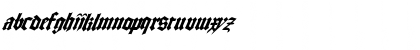 FZ GOTHIC 3 ITALIC Normal Font FZ GOTHIC 3 ITALIC Normal Font