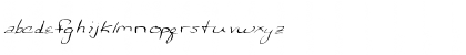 FZ HAND 24 MANGLED ITALIC Normal Font FZ HAND 24 MANGLED ITALIC Normal Font