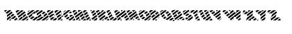 FZ JAZZY 24 STRIPED LEFTY Normal Font