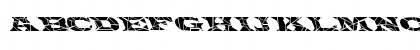 FZ JAZZY 26 CRACKED LEFTY Normal Font FZ JAZZY 26 CRACKED LEFTY Normal Font
