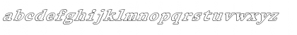 FZ ROMAN 32 HOLLOW ITALIC Normal Font FZ ROMAN 32 HOLLOW ITALIC Normal Font