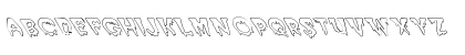 FZ UNIQUE 10 HOLLOW LEFTY Normal Font FZ UNIQUE 10 HOLLOW LEFTY Normal Font