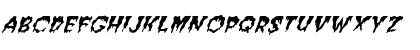 FZ UNIQUE 10 WAVEY ITALIC Normal Font FZ UNIQUE 10 WAVEY ITALIC Normal Font