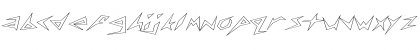 FZ UNIQUE 17 HOLLOW EX Normal Font