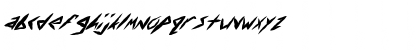 FZ UNIQUE 17 MANGLED ITALIC Normal Font FZ UNIQUE 17 MANGLED ITALIC Normal Font