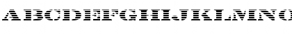 FZ UNIQUE 25 STRIPED EX Normal Font FZ UNIQUE 25 STRIPED EX Normal Font