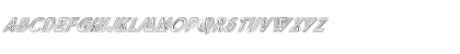 FZ UNIQUE 40 HOLLOW ITALIC Normal Font FZ UNIQUE 40 HOLLOW ITALIC Normal Font