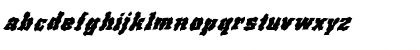 FZ WACKY 67 ITALIC Normal Font