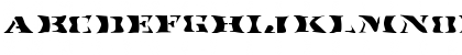 FZ WARPED 17 EX Normal Font