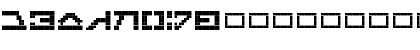 GalacticMini Regular Font GalacticMini Regular Font