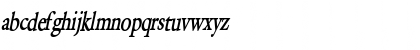 Galant Condensed BoldItalic Font Galant Condensed BoldItalic Font