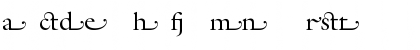 GalliardAltCC Regular Font