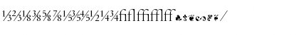Garamand Classic Light Extras Regular Font