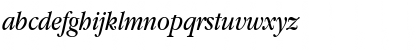 GaramondBookNarrowCTT Italic Font