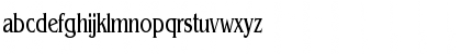 GazetteCondensed Regular Font GazetteCondensed Regular Font
