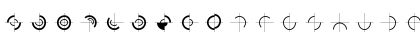 GeometricGlyphs Regular Font GeometricGlyphs Regular Font