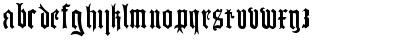 German Blackletters, 15th c. Regular Font German Blackletters, 15th c. Regular Font