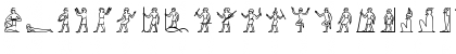 GlyphExtLibB Medium Font GlyphExtLibB Medium Font