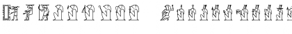 GlyphExtLibE Medium Font GlyphExtLibE Medium Font