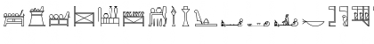 GlyphExtLibO Medium Font