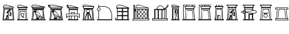 GlyphExtLibZ Bold Font GlyphExtLibZ Bold Font