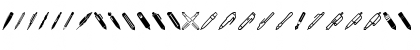 Pen Icons Regular Font