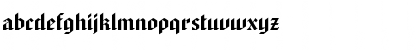 Gothic 32 Extended Normal Font Gothic 32 Extended Normal Font