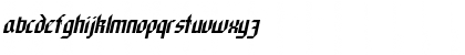 GothicCondensed Italic Font GothicCondensed Italic Font