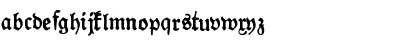 Gotyk Poszarpany Regular Font Gotyk Poszarpany Regular Font