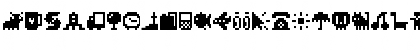 Pixel Icons Compilation Regular Font Pixel Icons Compilation Regular Font