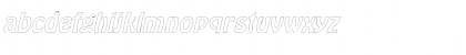 GuthrieOutline Oblique Font GuthrieOutline Oblique Font