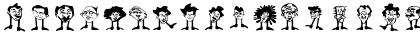 HeadfeetersPartialDisturbed Regular Font HeadfeetersPartialDisturbed Regular Font