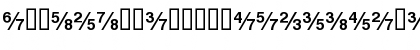 HeFractions Bold Font HeFractions Bold Font