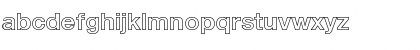 Helvetica Neue LT Com 75 Bold Outline Font