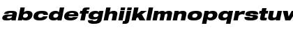 Helvetica Neue LT Com 93 Black Extended Oblique Font