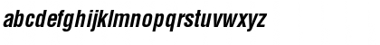 HelveticaCondensed Bold Italic Font
