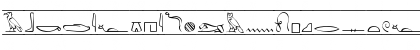 Hieroglyphic Cartouche Font