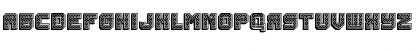 Rubles 3D Regular Font