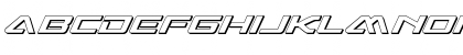 Sabre Shark 3D Regular Font