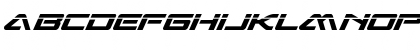Sabre Shark Laser Regular Font Sabre Shark Laser Regular Font