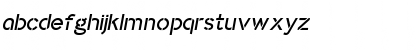 IdentikalSans StencilItalic Font