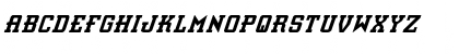 Interceptor Condensed Italic Condensed Italic Font