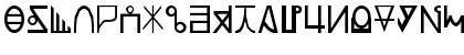 Interkosmo Regular Font Interkosmo Regular Font